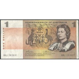 Australia 1 Dollar ND1972 P37d