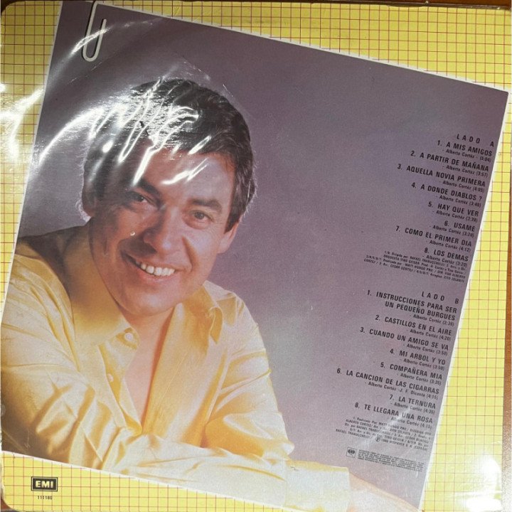 Alberto Cortez- 16 Exitos reverso