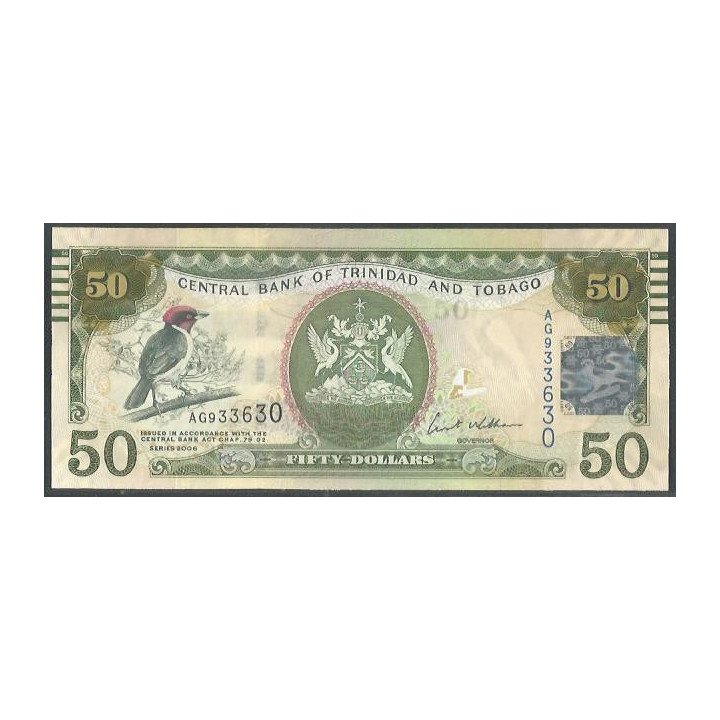 Trinidad y Tobago 50 Dollars 2006 P50