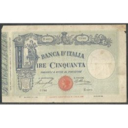 Italia 50 Liras 17 Feb 1930 P47b