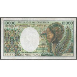Camerun 10.000 Francs ND1984-90 P23