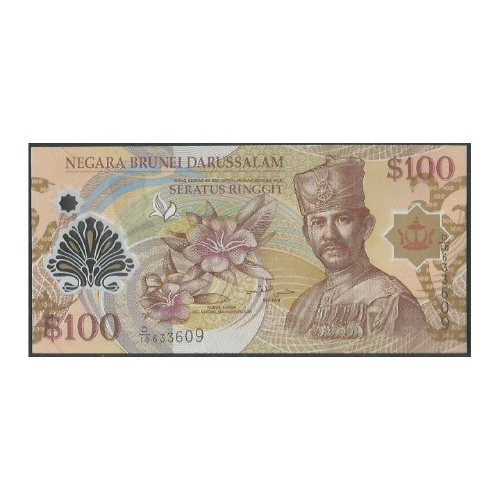 Brunei 100 Ringgit 2008 P29b