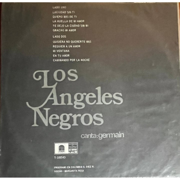 Los Angeles Negros - Album de Oro reverso