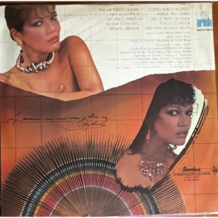 Angela Carrasco- Unidos reverso