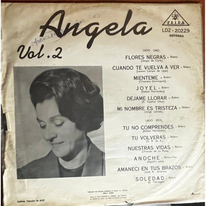 Angela - Vol.2 reverso