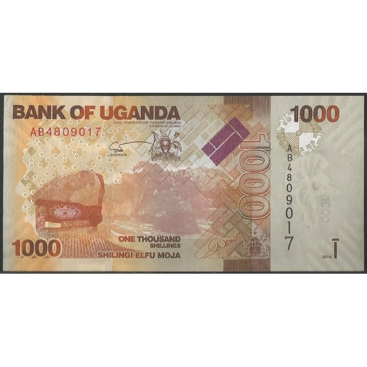 Uganda 1.000 Shillings 2010 P49a