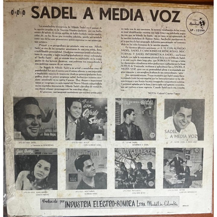 Alfredo Sadel -A Media Voz reverso