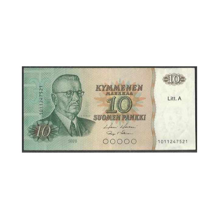 Finlandia 10 Markka 1980 P112a20