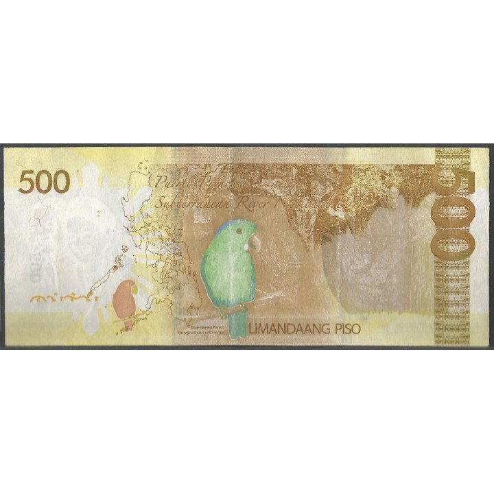Filipinas 500 Piso 2017F P210b reverso