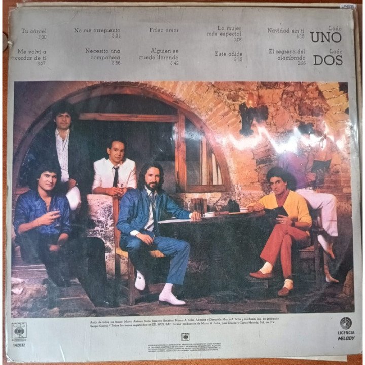 Los Bukis - Me volvi Acordar de Ti reverso
