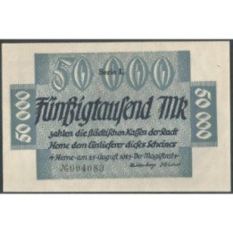 Alemania - Herne 50.000 Mark 25 Ago 1923