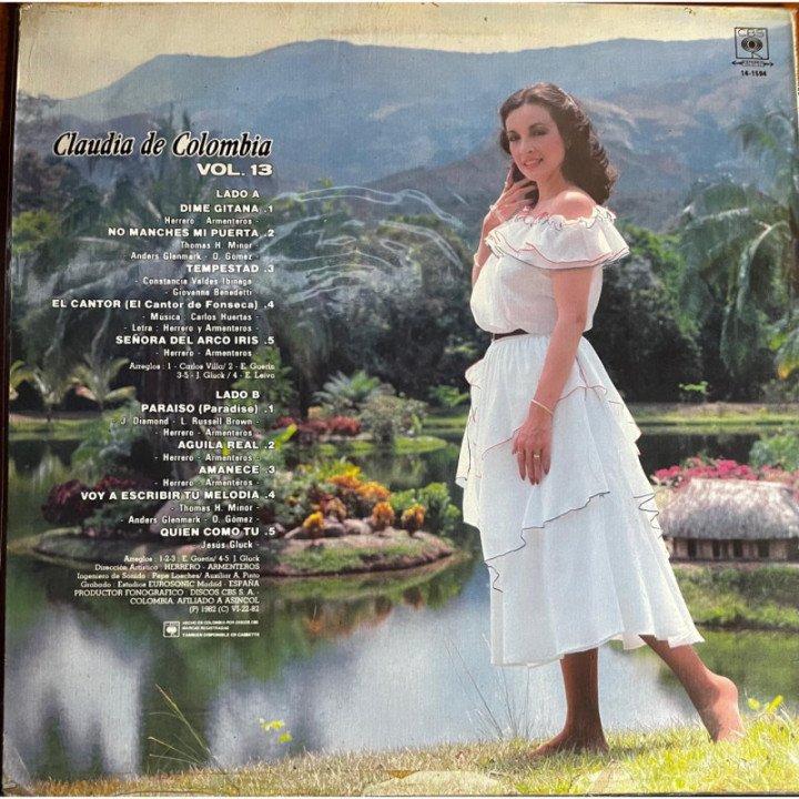 Claudia de Colombia - Paraiso reverso