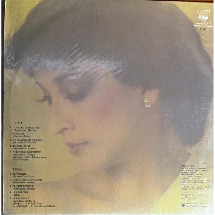 Claudia de Colombia - Yo Creo En Ti reverso
