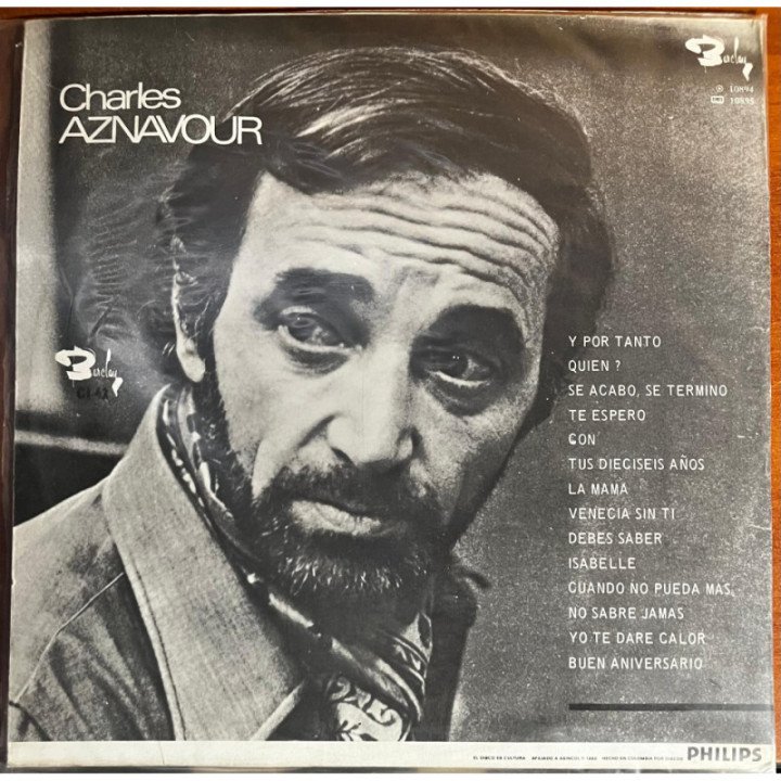 Charles Aznavour - Grandes Exitos en Español reverso