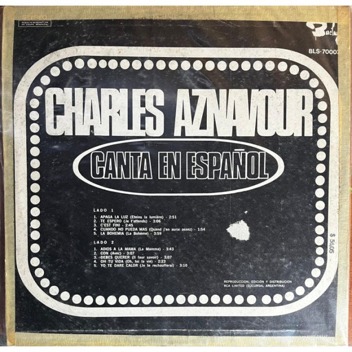 Charles Aznavour - Canta en Español reverso