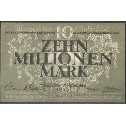 Alemania - Kiel 10.000.000 Mark ND1923