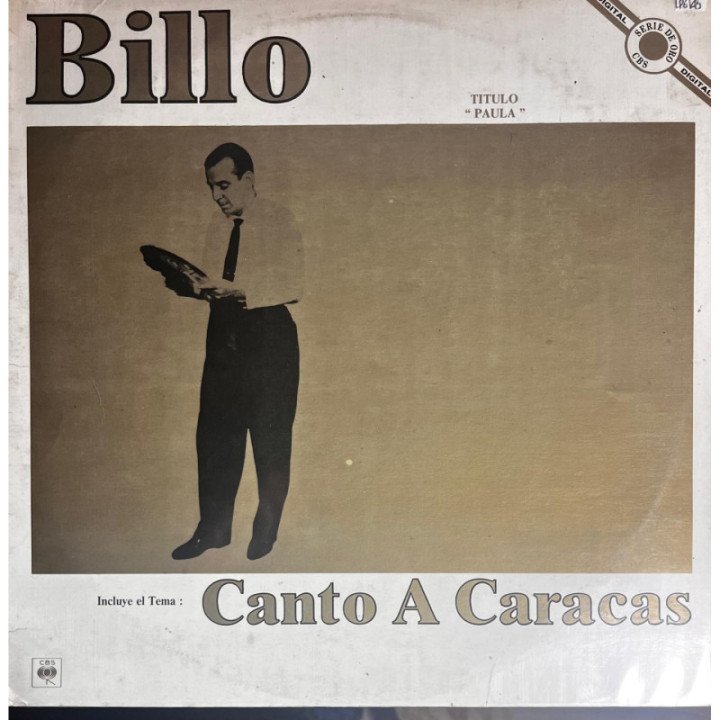 Billo Prometa - Canto a Caracas