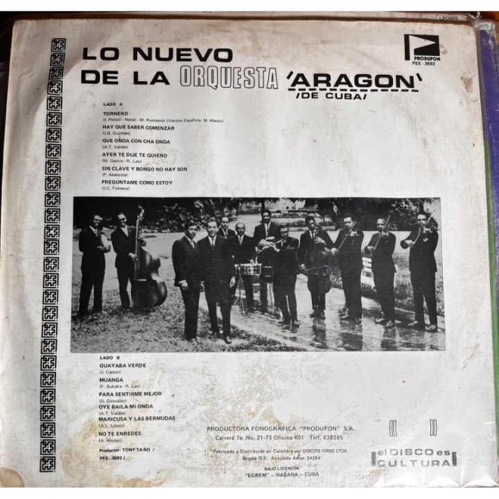 Orquesta Aragon - Lo Nuevo de La Orquesta Aragon reverso