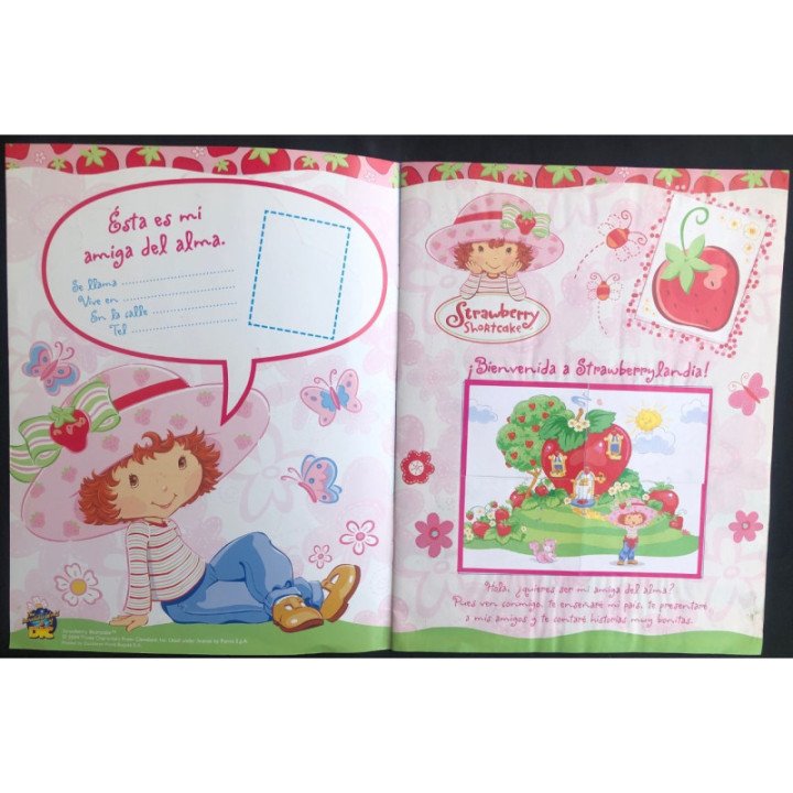 Strawberry Shortcake Panini reverso