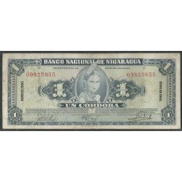 Nicaragua 1 Cordoba 1960 P99c