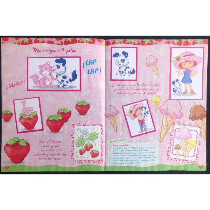 Strawberry Shortcake Panini reverso