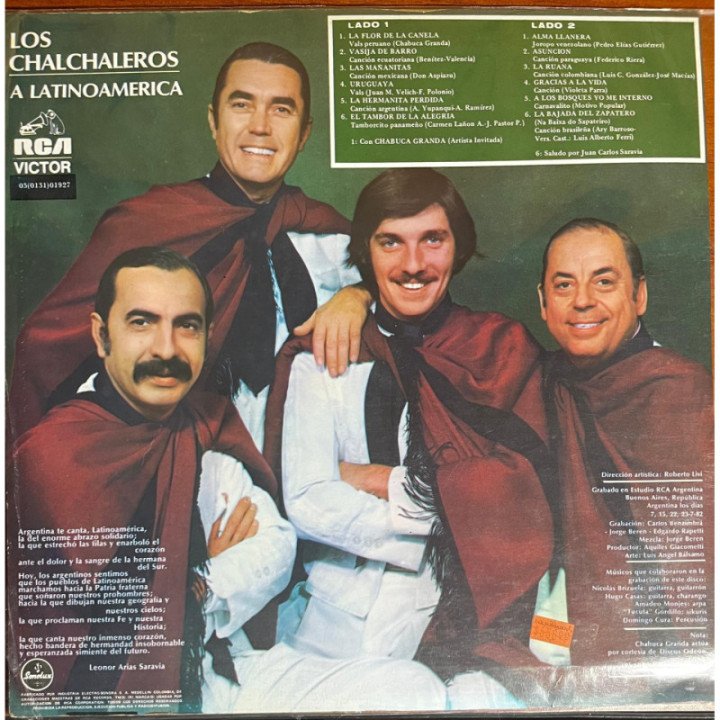 Los Chalchaleros - A Latinoamerica reverso