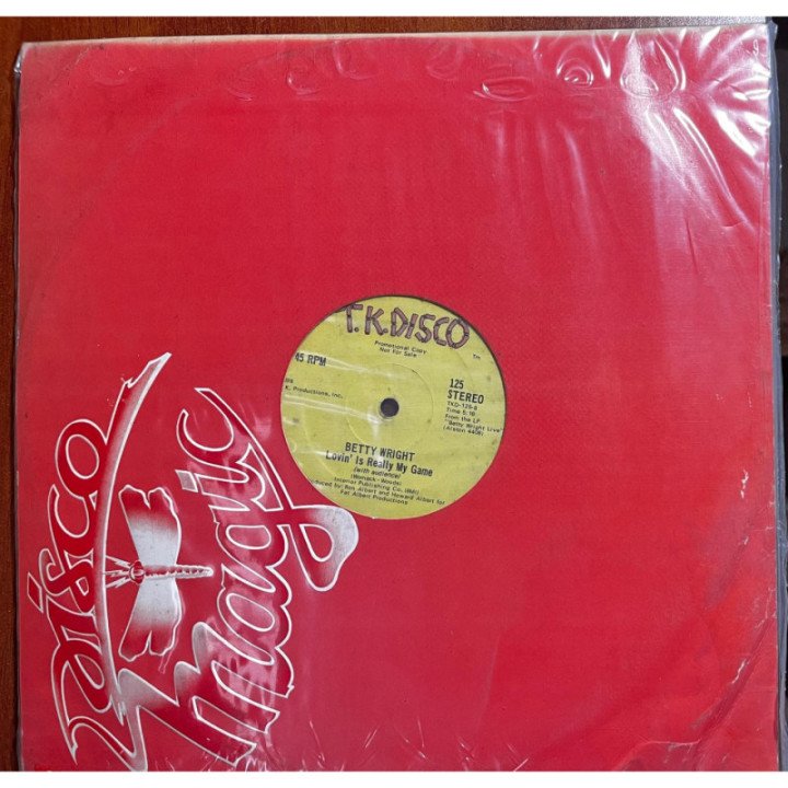 Betty Wright - Lovin' Is Really my Game - Maxi Single reverso