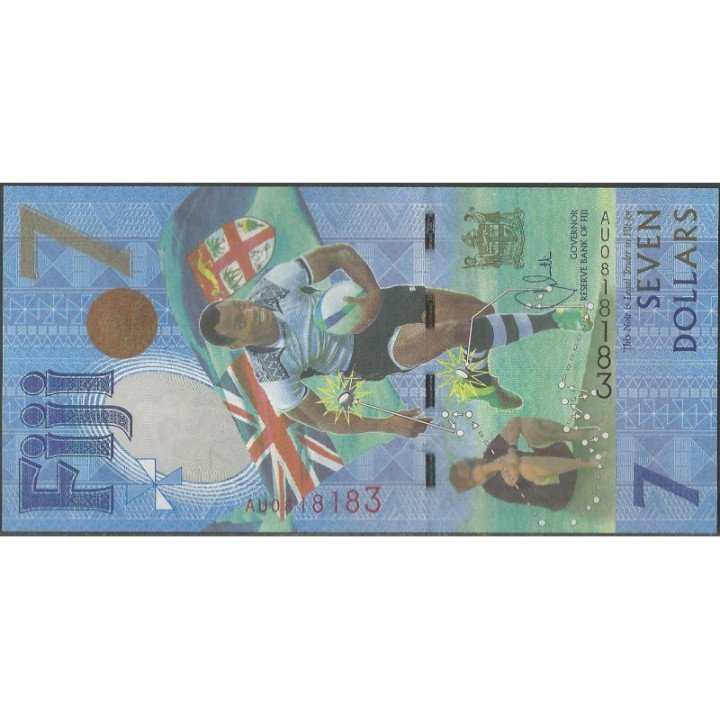 Fiji 7 Dollars 2017 P120a