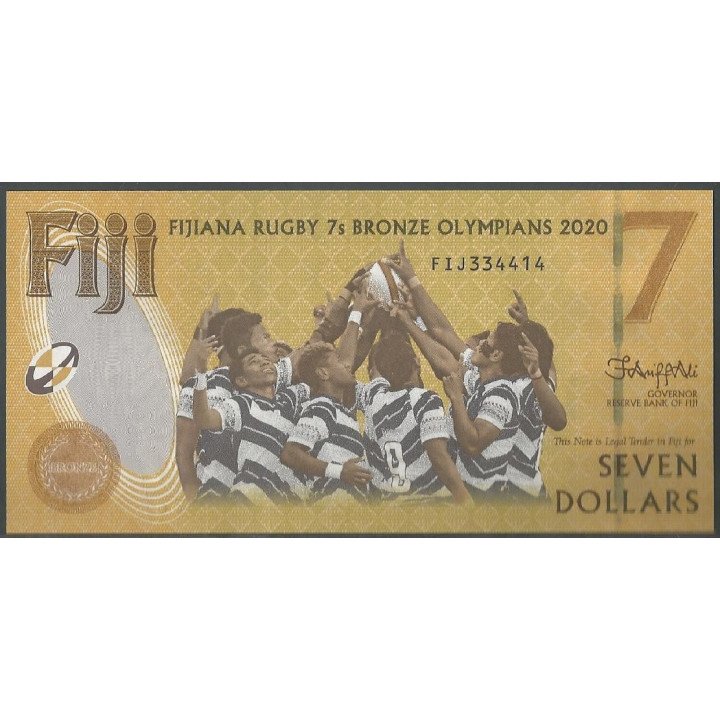 Fiji 7 Dollars 2020 (22) P122