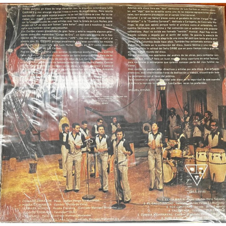 Los Caribes - Tempestad Musical reverso