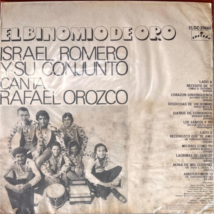 Binomio De Oro - Por Lo Alto reverso
