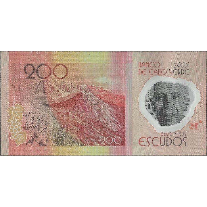 Cabo Verde 200 Escudos 5 Jul 2014 P71 reverso