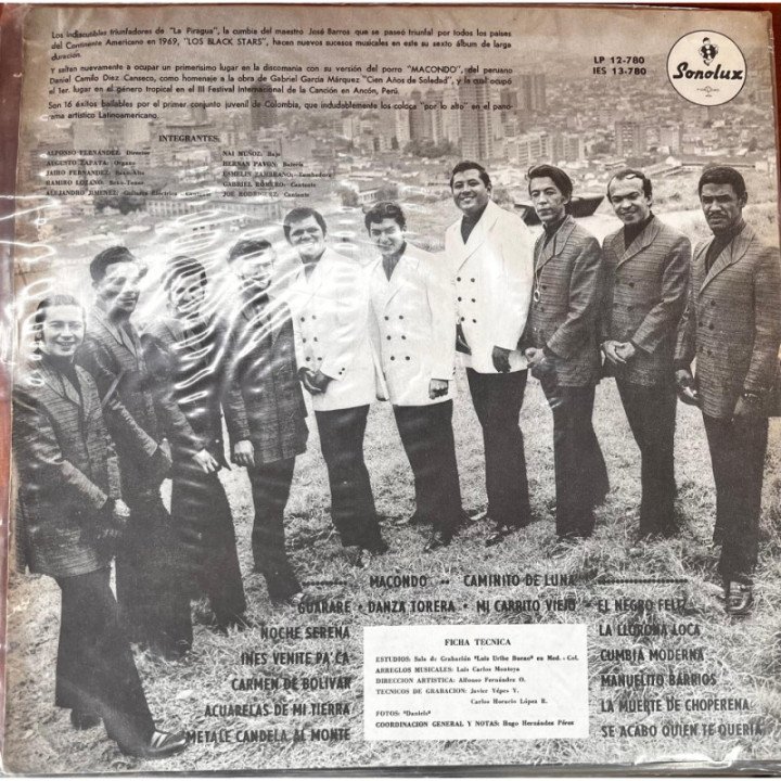 Los Balck Stars - Por Lo Alto Vol.VI reverso