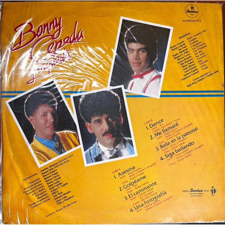 Bonny Cepeda y su Orquesta - Dance it! Bailado reverso