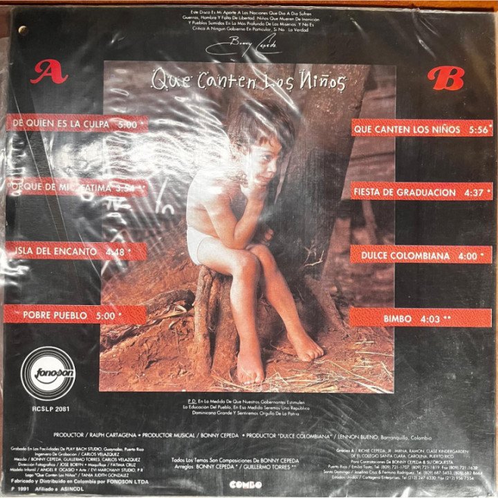 Bonny Cepeda - Reserva Oficial reverso