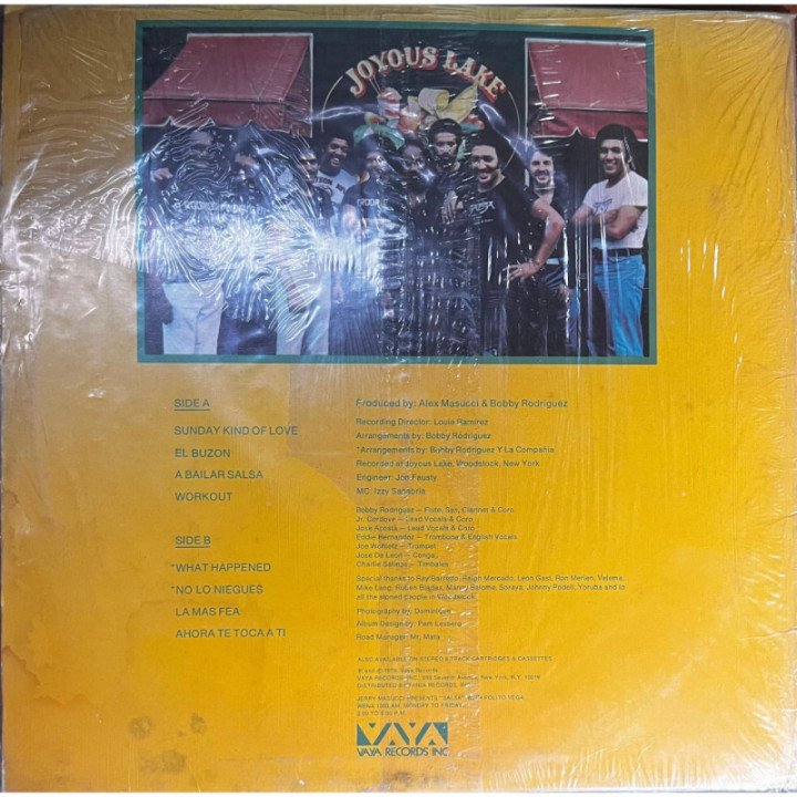 Bobby Rodriguez y Compañia - Salsa at Woodstok reverso