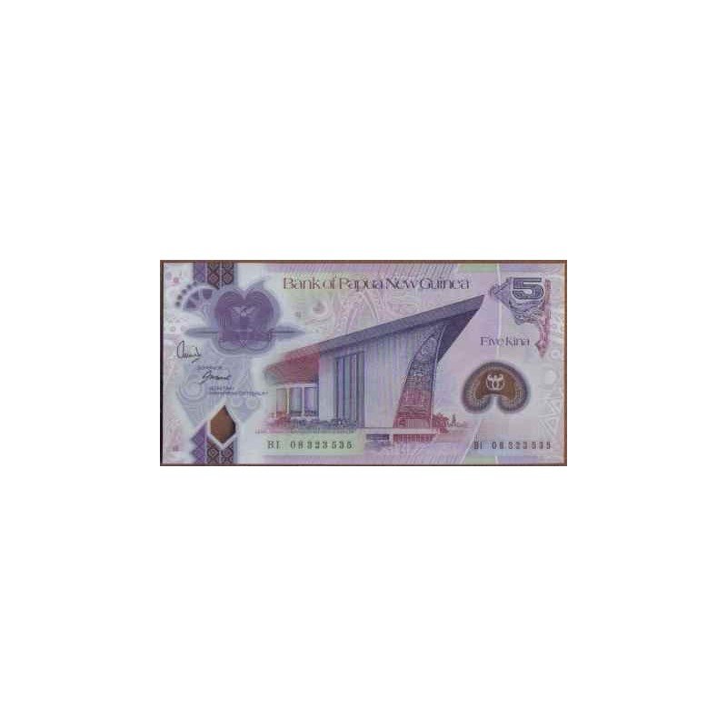 Papua Nueva Guinea, 5 Kina 2008 P29a