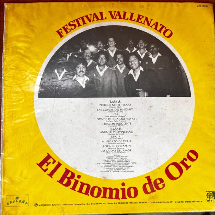 Binomio De Oro - Festival Vallenato reverso