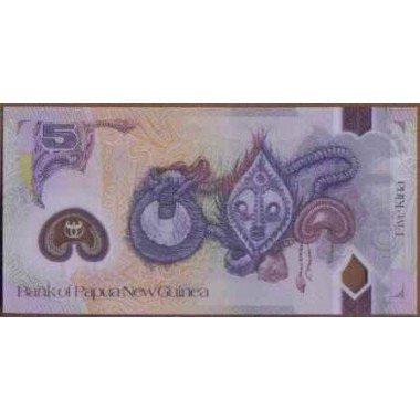 Papua Nueva Guinea, 5 Kina 2008 P29a