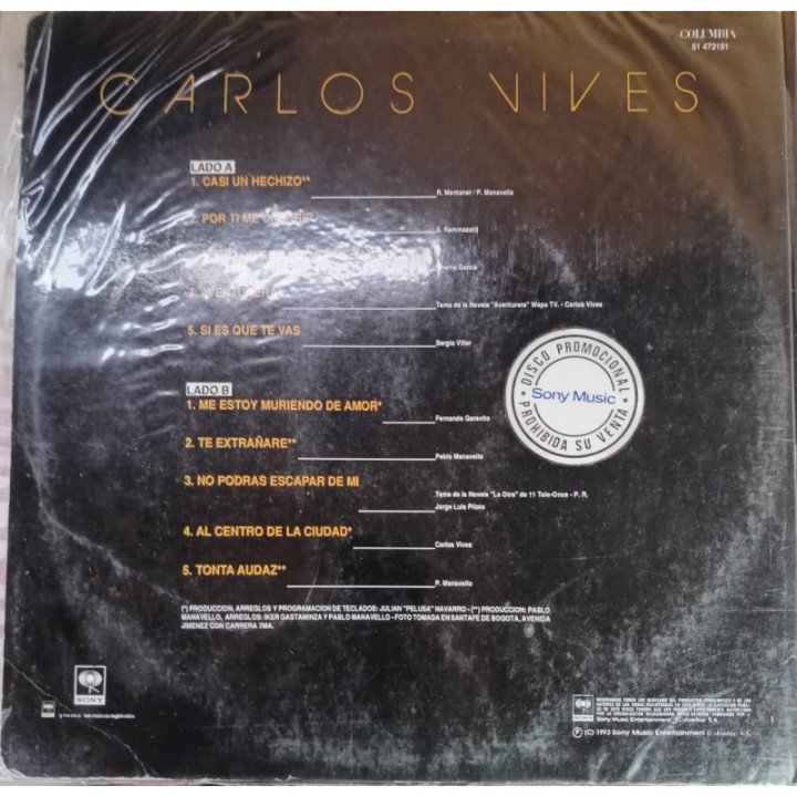 Carlos Vives - Casi un Hechizo reverso