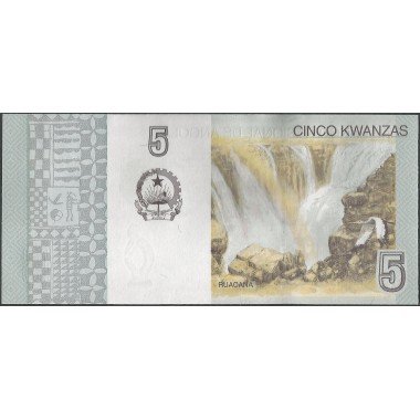 Angola, 5 Kwanzas Oct 2012 P151A