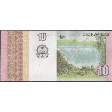 Angola, 10 Kwanzas Oct 2012 P151B