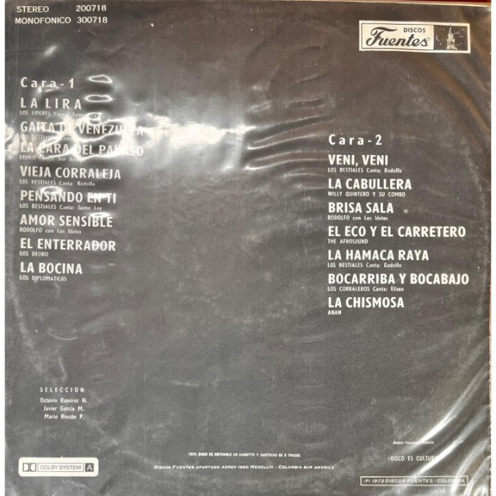 14 Cañonazos Bailables - Vol.12 reverso