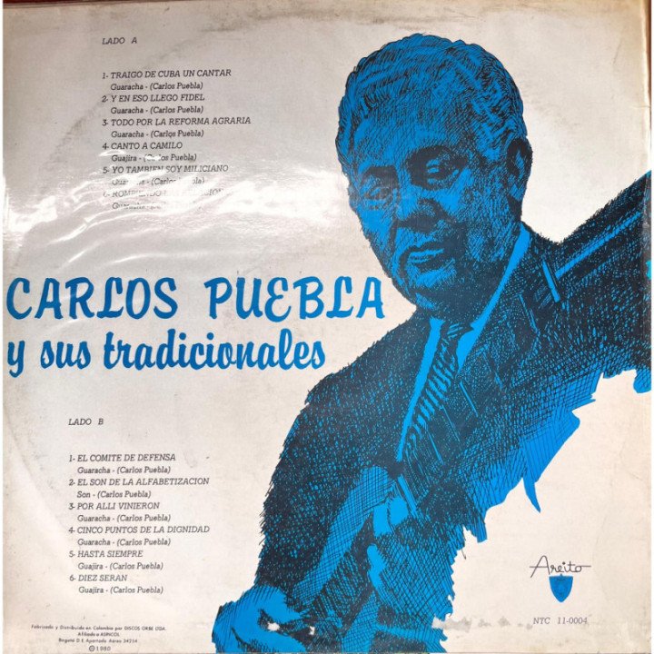 Carlos Puebla y Sus Tradicionales reverso