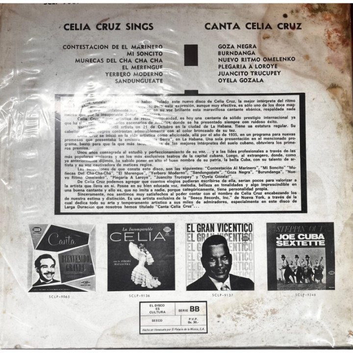 Celia Cruz - Canta reverso