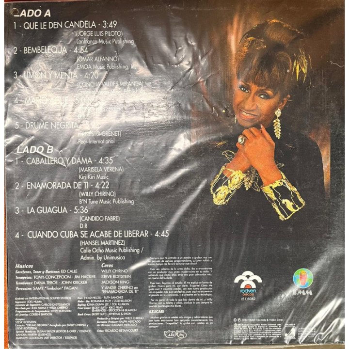 Celia Cruz - Irrepetible reverso