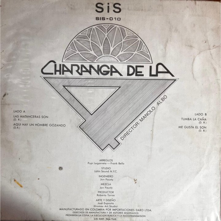 La Charanga de La 4 reverso
