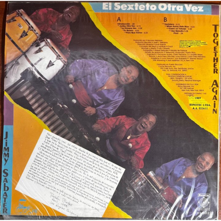 Cheo Feliciano - Como Tu Me Lo Pediste reverso