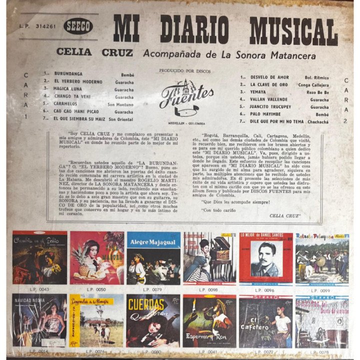 Celia Cruz - Mi Diario Musical reverso