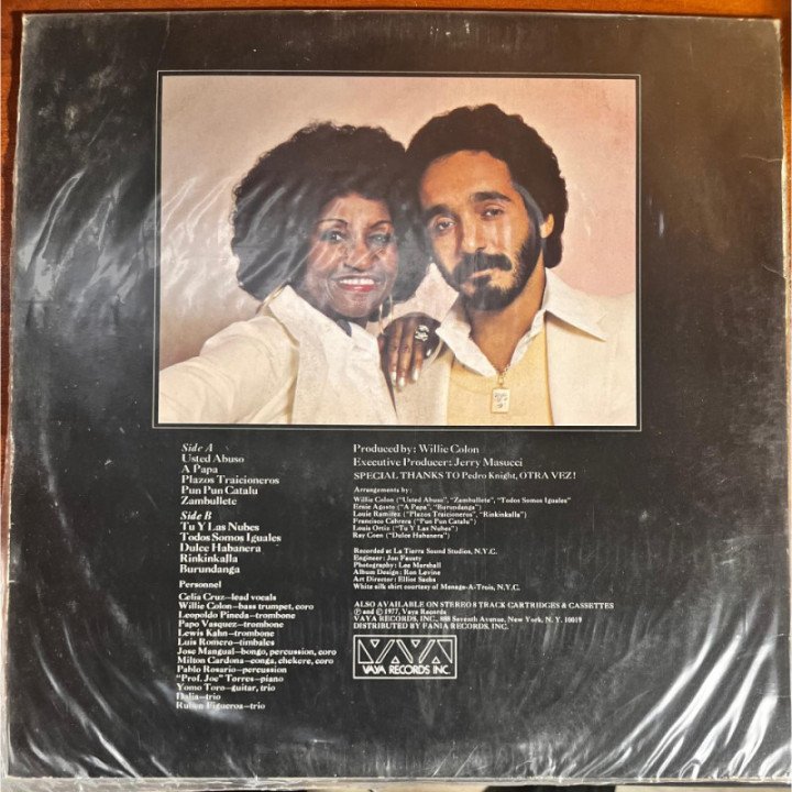 Cruz Y Colon - Only They Could Have Made This Album reverso